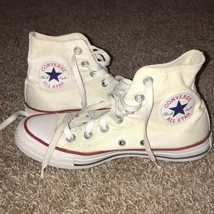 White Chuck Taylor All Star High Top Converse